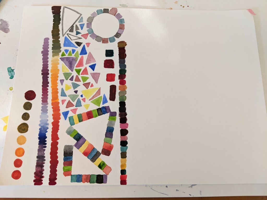 Slowly, slowly, I'm filling up the Big Blank Space